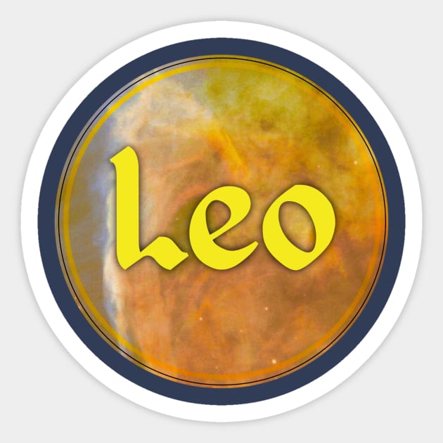 Leo Sticker by SkyRay
